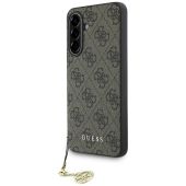 Obal Guess 4G Charm Samsung Galaxy A56 5G A566 GUHCSA56GF4GBR hnedý