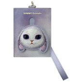 Nimmy peňaženka na karty fialová Big Eyed Pet 2.0 Rabbit