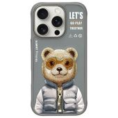 NIMMY case COOL&CUTE 2.0 Bear for IPHONE 16 Pro Max gray