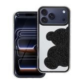 Obal TEDDY BEAR Apple iPhone 17 Pro Max čierny