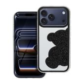 Obal TEDDY BEAR Apple iPhone 17 Pro čierny