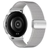 Remienok FORCELL F-DESIGN FS11 magnetický nehrdzavejúca oceľ Samsung Watch 20mm strieborný