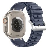 Remienok FORCELL F-DESIGN FA06 silikón Apple Watch 42/44/45/49mm modrý