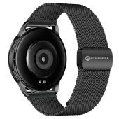 Remienok FORCELL F-DESIGN FS11 magnetický nehrdzavejúca oceľ Samsung Watch 22mm čierny