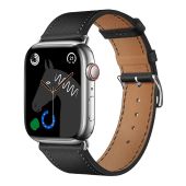 Remienok FORCELL F-DESIGN FA20 eko koža Apple Watch 38/40/41mm čierny