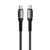 FORCELL F-ENERGY C259 cable Type C to Lightning PD 3A 27W Cafule 0,5 m black
