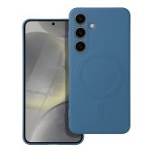 Obal SILICONE MAG COVER MagSafe Samsung Galaxy A17 4G A175/A17 5G A176 modrý