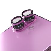 Ochranné sklo na fotoaparát Etteri Camera Lens Protector Apple iPhone 16/16 Plus ružové