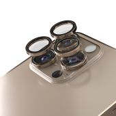 Ochranné sklo na fotoaparát Etteri Camera Lens Protector Apple iPhone 16 Pro/16 Pro Max zlaté