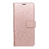 MEZZO Book case for SAMSUNG S25 FE mandala rose gold