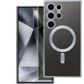 Obal ELECTRO MAG COVER MagSafe Samsung Galaxy S25 FE 5G S731 strieborný