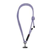 FORCELL F-DESIGN S10X165, šnúrka na krk, 82.5cm, sivo-fialová