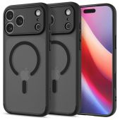 SPIGEN case ULTRA HYBRID MAG compatible with MagSafe for IPHONE 17 Pro Max frost black