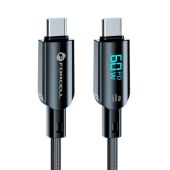 FORCELL F-ENERGY C274 cable Type C to Type C QC4.0 PD 3A 60W Digital 1,2 m black
