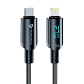 FORCELL F-ENERGY C276 cable Type C to Lightning PD 3A 27W Digital 1,2 m black