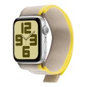Remienok OBAL:ME Textil Apple Watch 42-49mm M-L béžovo-žltý