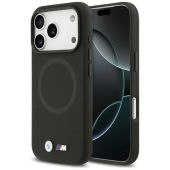 Obal BMW M FW Metal Logo Apple iPhone 17 Pro Max BMHMP17X25PFWSMK čierny