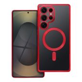 Obal ELECTRO MAG COVER MagSafe Samsung Galaxy S26 5G S941 červený