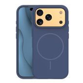 Obal Silicone Thin Mag Apple iPhone 17 Pro Max tmavomodrý