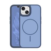 Frame Thin Magsafe TPU iPhone 15 - modrý