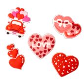 3D Nálepky Láska (5ks set)