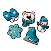 3D Nálepky sneh (5ks set)