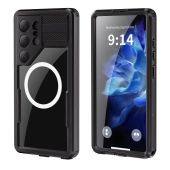 Waterproof case SHELLBOX MARS with metal ring for SAMSUNG S26 Ultra black