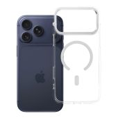 Obal FRAME CLEAR HYBRID MAG COVER MagSafe Apple iPhone 17 Pro Max transparentný