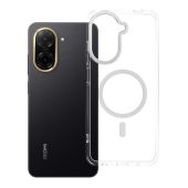 Obal FRAME CLEAR HYBRID MAG COVER MagSafe Xiaomi Redmi A5 transparentný