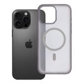 Obal FLEXLINE MAG COVER MagSafe Apple iPhone 16 Pro Max sivý