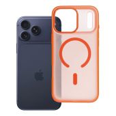 Obal FLEXLINE MAG COVER MagSafe Apple iPhone 17 Pro Max oranžový