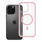 Obal FLEXLINE MAG COVER MagSafe Apple iPhone 16 Pro Max ružový
