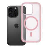 Obal FLEXLINE MAG COVER MagSafe Apple iPhone 16 Pro ružový