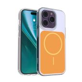 Obal Etteri Hidden Pearl MagSafe Apple Phone 14 Pro oranžový