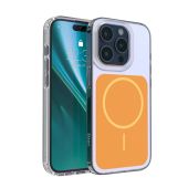 Obal Etteri Hidden Pearl MagSafe Apple iPhone 15 Pro oranžový