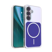 Obal Etteri Hidden Pearl MagSafe Samsung Galaxy S25 5G S931 modrý