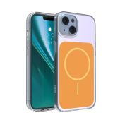 Obal Etteri Hidden Pearl MagSafe Apple iPhone 13 oranžový