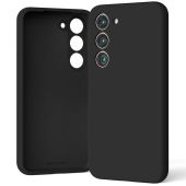 Mercury Silicone TPU Samsung S24 FE S721 - čierny