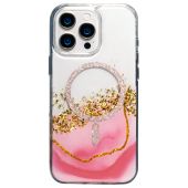 Obal Epoxy Mag MagSafe Apple iPhone 16 Pro ružový