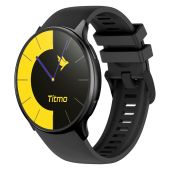 Smartwatch TITMO O-200 (GPS, AMOLED, bluetooth call, silicone strap) black