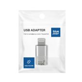 Blue Star USB adaptér USB-C/Lightning biely