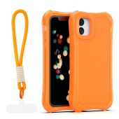 Obal Safepop Strap Apple iPhone 11 oranžový