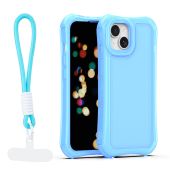 Obal Safepop Strap Apple iPhone 13 modrý