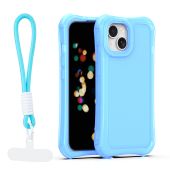 Obal Safepop Strap Apple iPhone 15 modrý