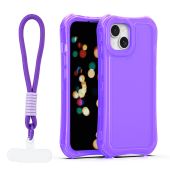 Obal Safepop Strap Apple iPhone 13 fialový