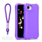 Obal Safepop Strap Apple iPhone 16e/17e fialový