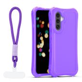 Obal Safepop Strap Samsung Galaxy A36 5G A366/A56 5G A566/A37 5G A376 fialový