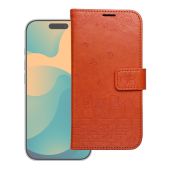 Obal MEZZO Book Apple iPhone 17 Pro mačky hnedý