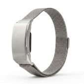 Inteligentný náramok s IP68, EKG, srdcovou frekvenciou, HRV, krvným tlakom, SPO2, monitorom spánku a stresu TITMO Loop I-110 strieborný