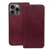 Obal Smart Suede Honor 600 5G/600 Pro 5G bordový